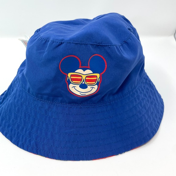 Mickey Mouse Dinosaur Toddler Boy Reversible Beach Sun Hat Bundle - Picture 6 of 6